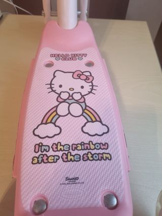 Patinete Hello Kitty infantil