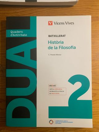 Història De La Filosofia, Batxillerat 2, Dual
