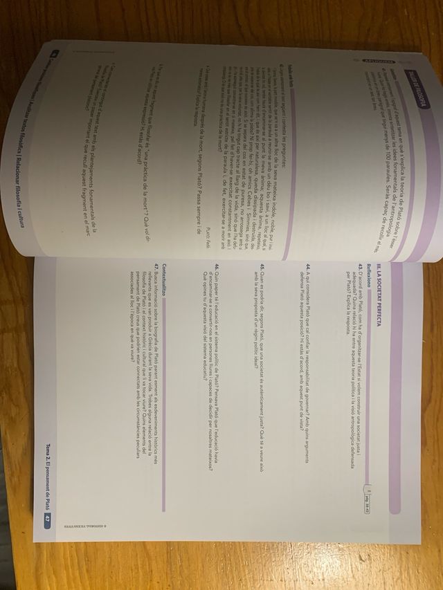 Història De La Filosofia, Batxillerat 2, Dual