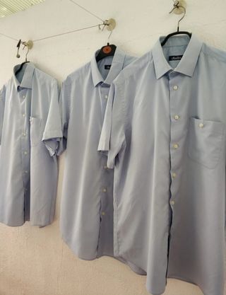 3 Camisas Dustin - Azul