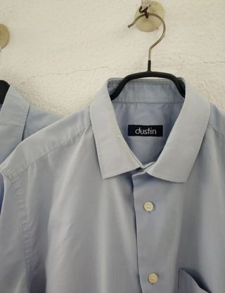 3 Camisas Dustin - Azul