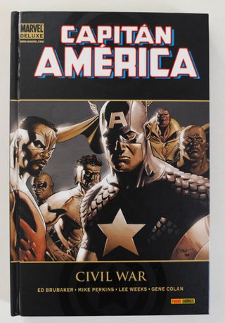 CAPITÁN AMÉRICA MARVEL DELUXE 04 - CIVIL WAR