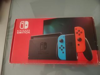 Nintendo Switch - Consola azul y roja