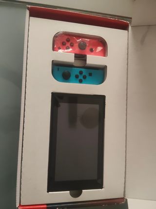 Nintendo Switch - Consola azul y roja