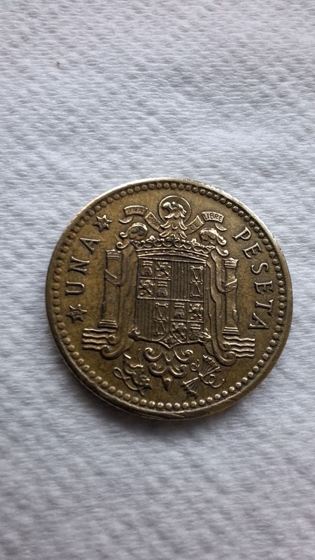 1 Peseta Española 1966 Franco