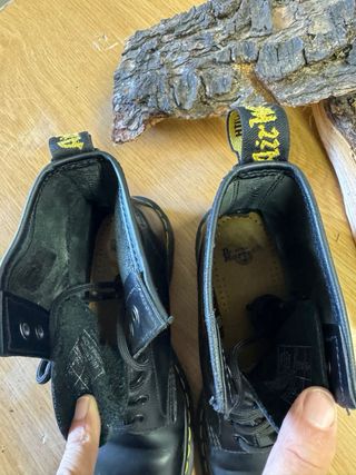 Dr. Martens anfibi pelle nera