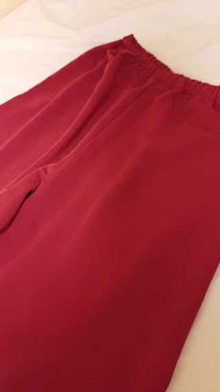 Traje Tai Chi Rojo Mujer