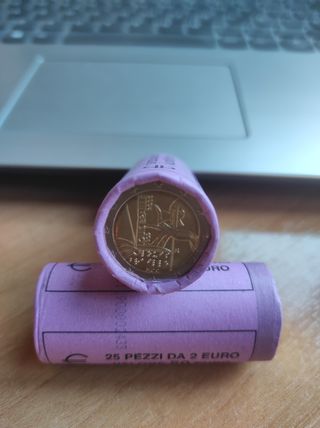 Rollo 2€ Italia 2009 Braille