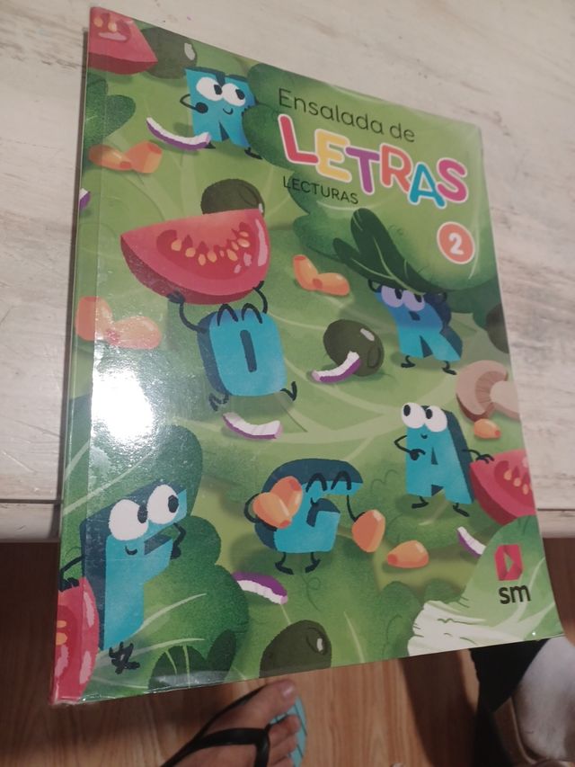 Lecturas: Ensalada de letras. 2 Primaria. Más S...