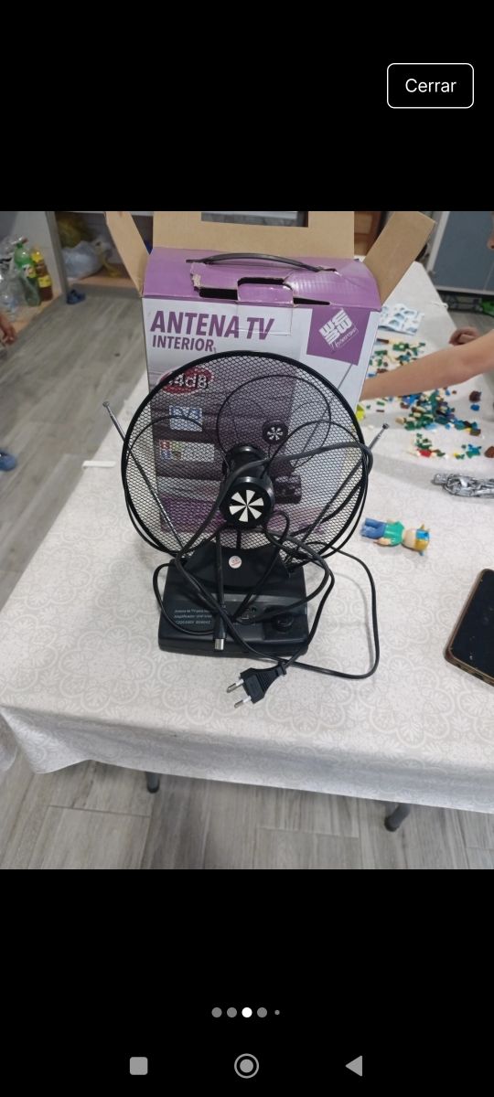 Antena TV Interior Huseware 44dB