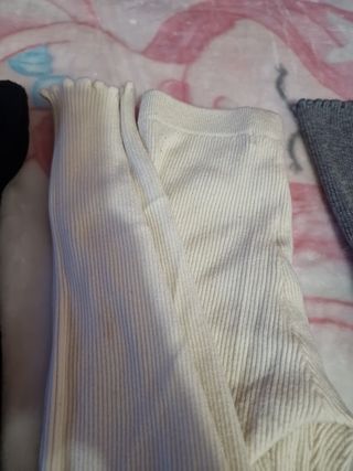 3 Leggins punto suave niña 9 años