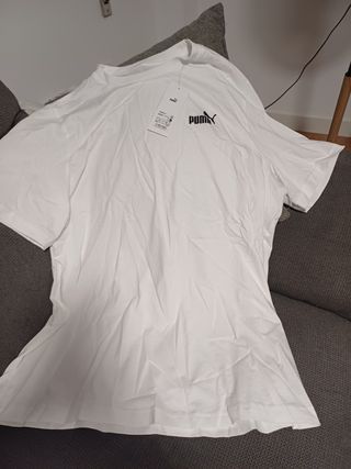 Camiseta PUMA blanca unisex