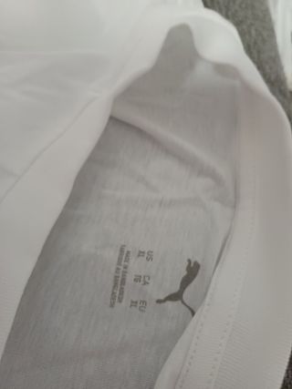 Camiseta PUMA blanca unisex