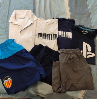 Lote ropa niño tallas desde la 14 hasta la S