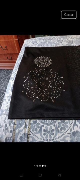 Vestido Desigual negro