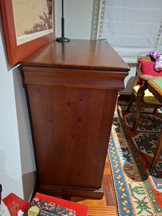 Cómoda madera 5 cajones