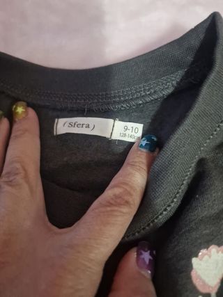 Vestido niña lentejuelas 9-10 años