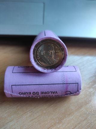Rollo 2€ Italia 2010 Cavour