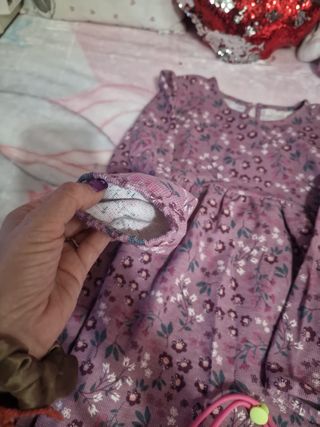 Vestido niña flores 9-10 años