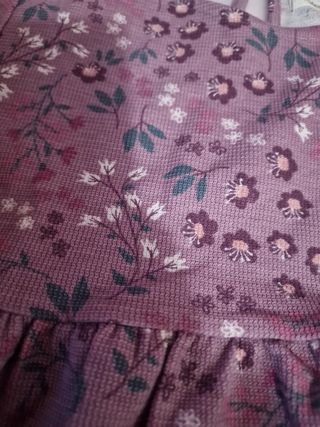 Vestido niña flores 9-10 años