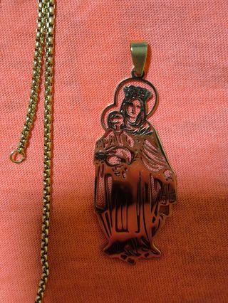 COLGANTE RELIGIOSO ACERO 