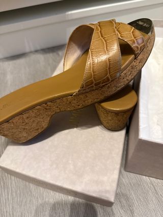 Sandalias Jimmy Choo Camel 39