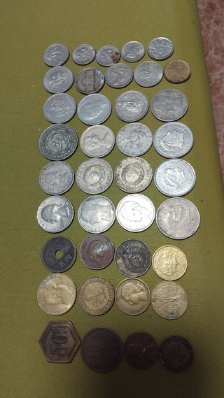 38 Monedas antiguas