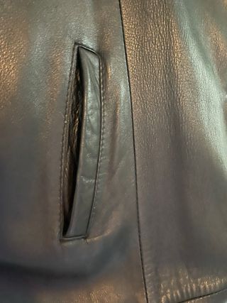Gabardina larga piel 100% - Talla 44