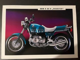 BMW R80R Roadster - Depliant
