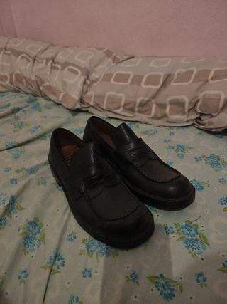 Zapatos negros retro