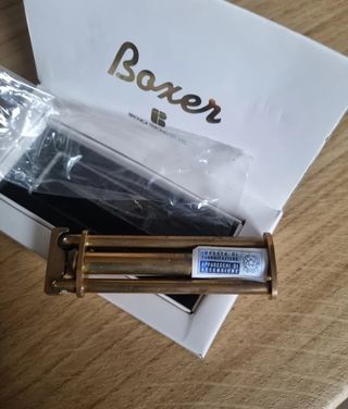 Blocco 4 Accendini Boxer Bronica Vintage, nuovi
