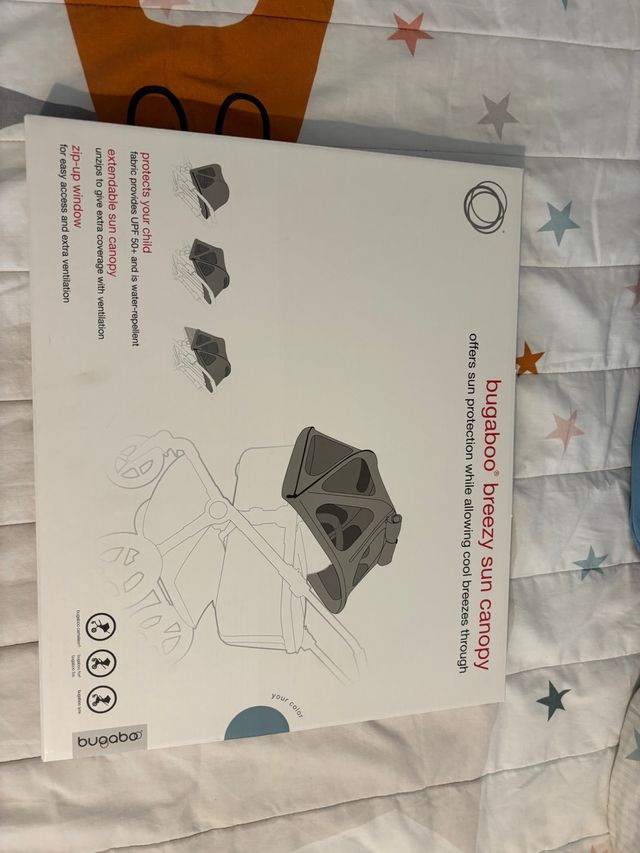 Capota Bugaboo azul claro