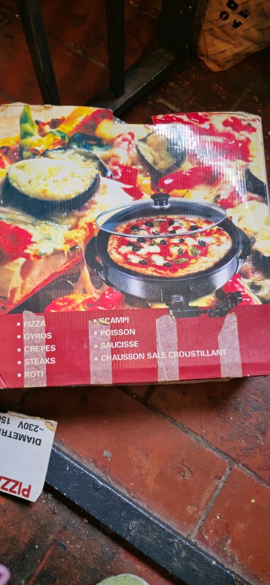 Paellera eléctrica 230v - 15cm