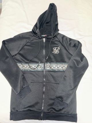 Chaqueta Siksilk negra
