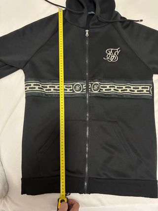 Chaqueta Siksilk negra