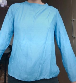 Blusa Azzurra Made in Italy