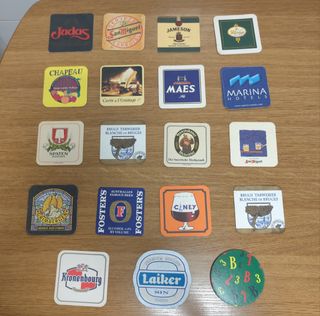 39 Posavasos Cerveza Variados