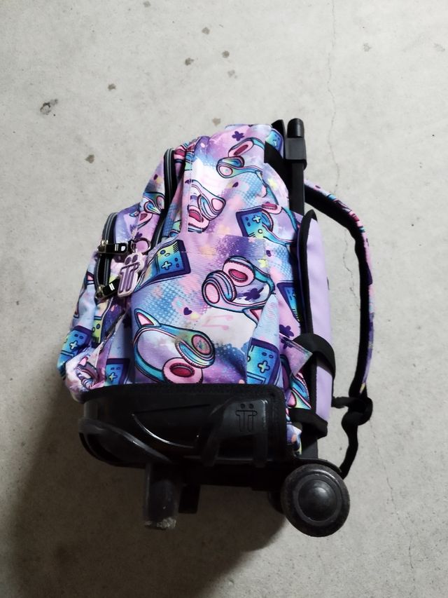 Mochila escolar con ruedas Totto