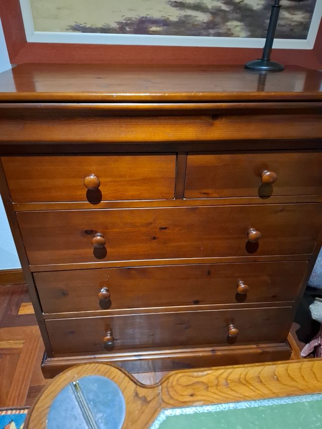 Cómoda Leño madera marrón