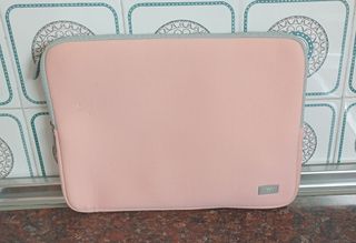 Funda portátil rosa