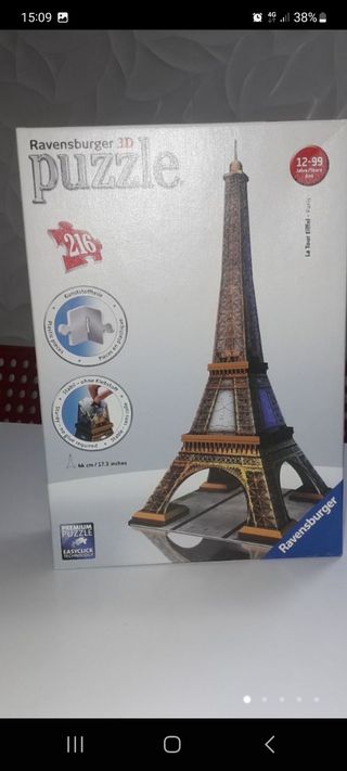 Puzzle 3D Torre Eiffel Ravensburger