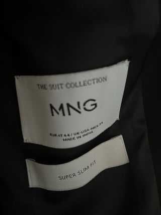 Traje negro - chaqueta