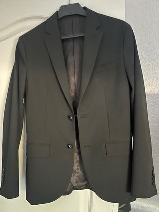 Traje negro - chaqueta