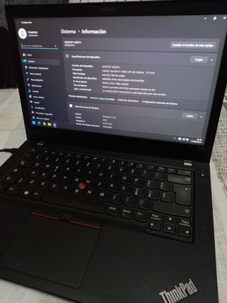 Lenovo T480 i5 7ª Gen