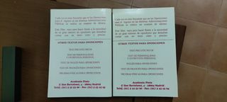 Libros Inglés Oposiciones. Academia Pinto 