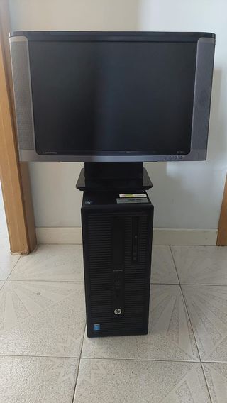 PC HP + Monitor Compaq