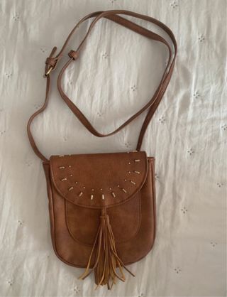 Bolso bandolera marrón