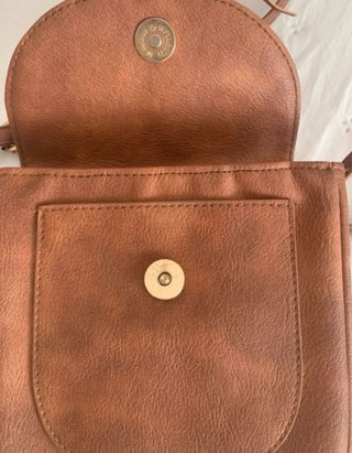 Bolso bandolera marrón