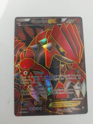 Carta Pokemon Groudon EX 106/108