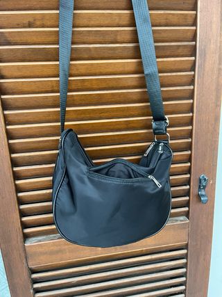 Borsa Charro Jeans nera a tracolla